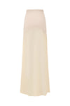 SWAYING/KNIT translucent mesh long skirt SW24SS3B21 gray rice PS81